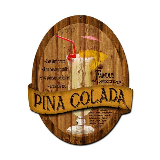 Pina Colada Recipe 20 x 24