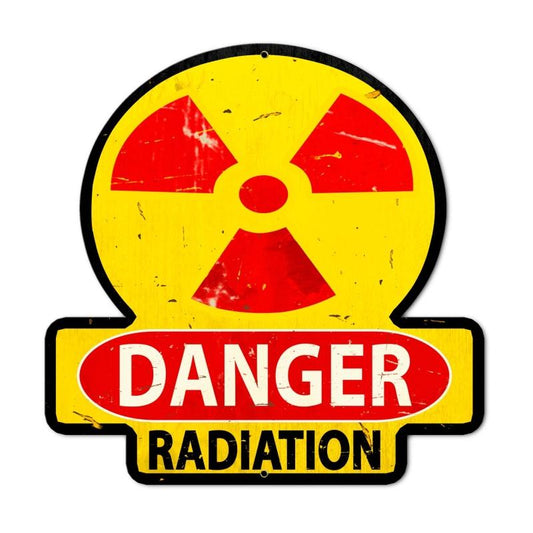 Danger Radiation 16 x 16