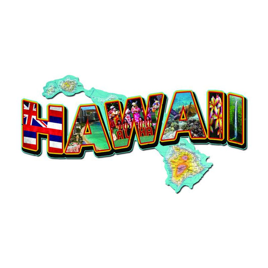 Hawaii Landmarks 28 x 14