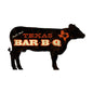Texas Bbq Cow 28 x 16