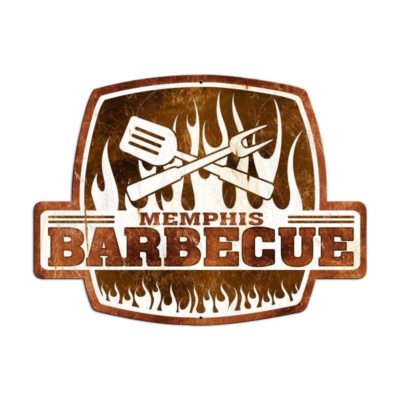 Memphis Barbecue 25 x 19