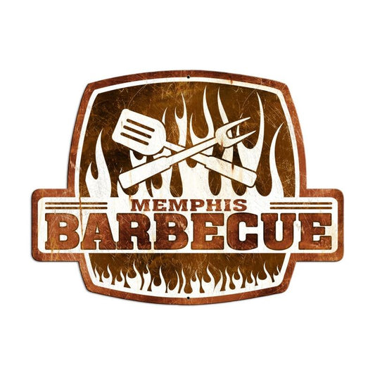 Memphis Barbecue 25 x 19