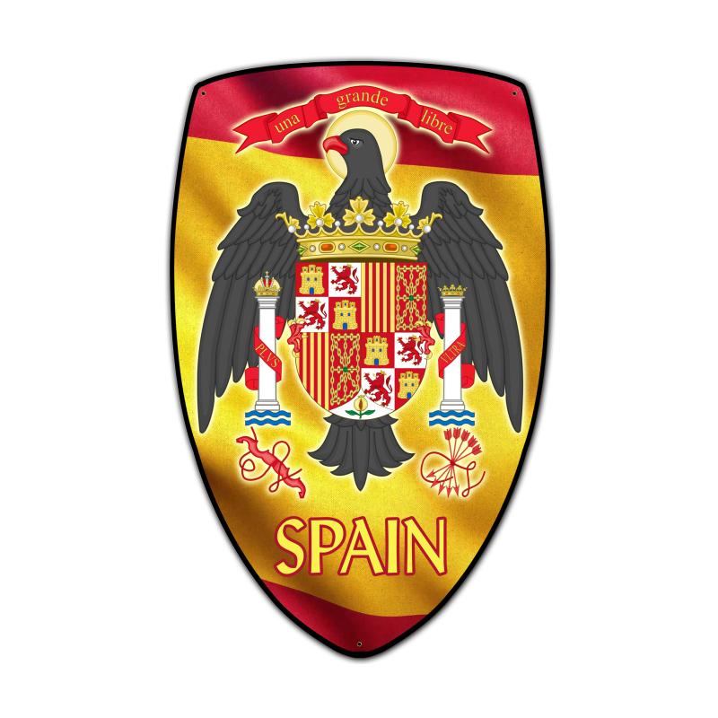 Spain Shield 15 x 24