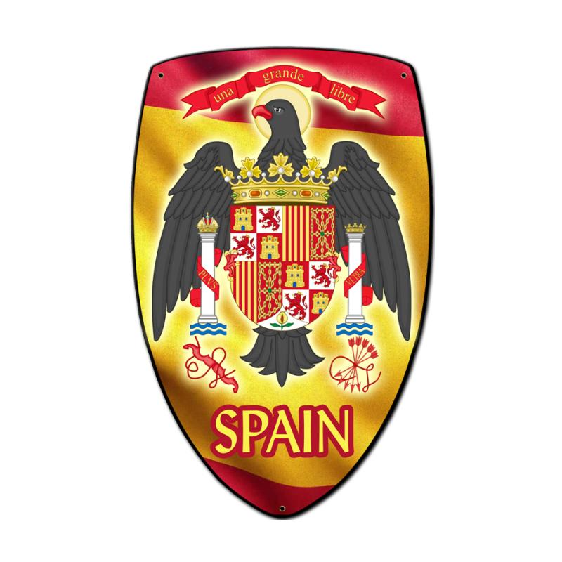 Spain Shield 7 x 10