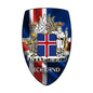 Iceland Shield 21 x 32