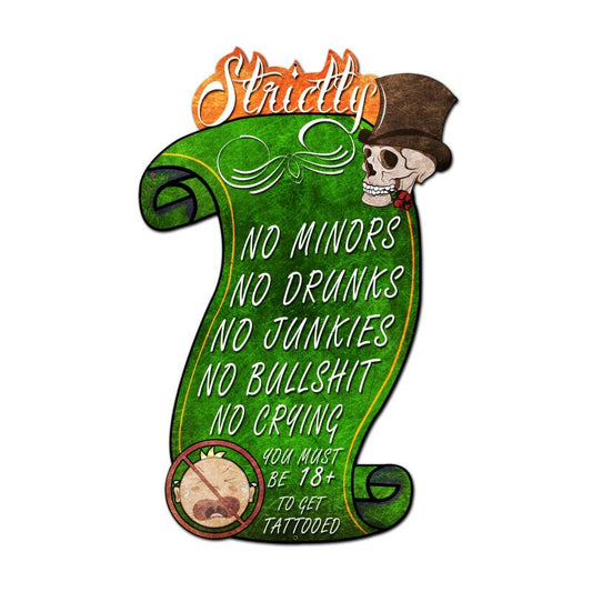 Strictly No 20 x 30