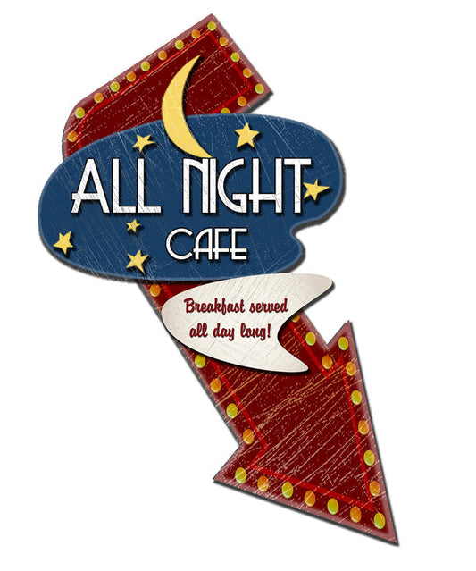 All Night Cafe 24 x 20