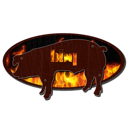 Bbq Pig 24 x 16