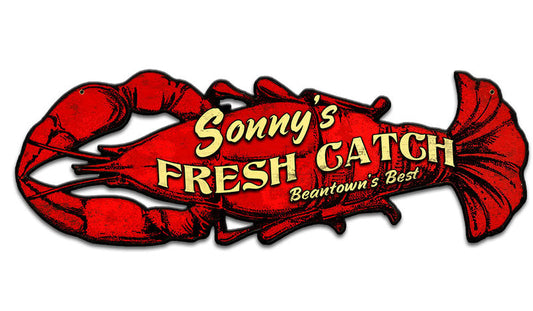Lobster Fresh Catch Personalized 24 x 21