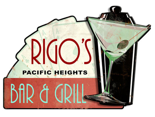 Bar & Grill Personalized 22 x 15