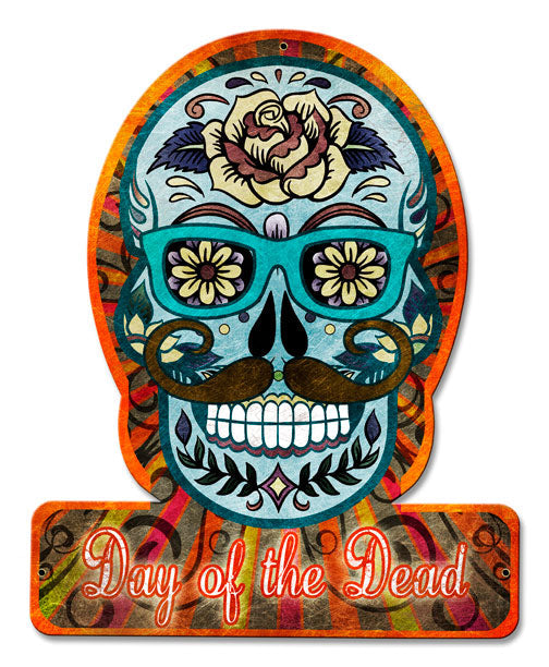 Day Of The Dead Hipster 12 x 15
