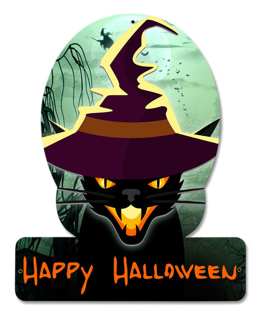 Halloween Cat 12 x 15