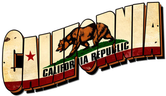 California Flag 22 x 13