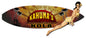 3-D Kahuna Kola Surf Board 23 x 20