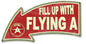 Fill Up With Flying A Arrow 26 x 14