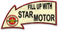 Fill Up With Star Motor Gasoline Arrow 26 x 14