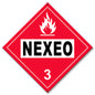 Nexeo Flammable Placard 14 X 14