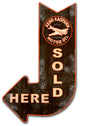 Aero Eastern Sold Here Arrow 15 x 24