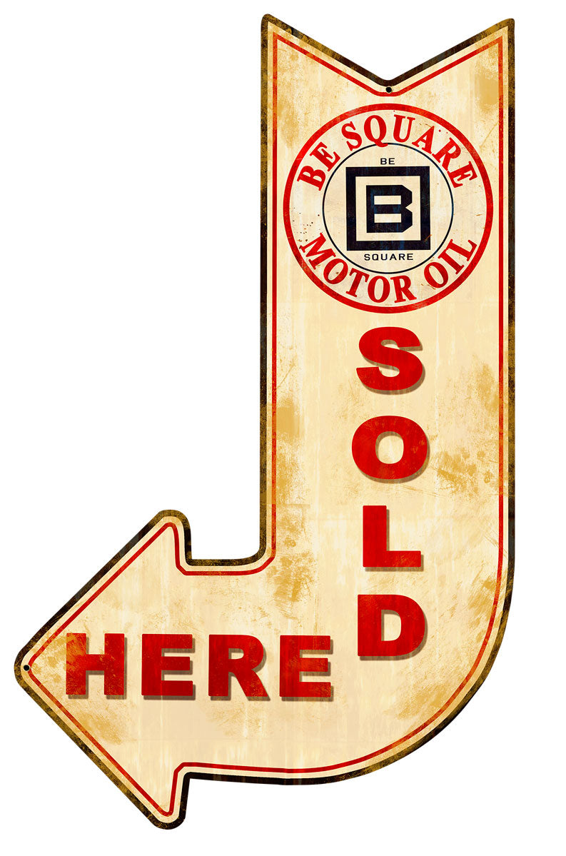 Be Square Sold Here Arrow 15 x 24