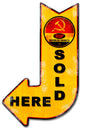 Russian Oil Products Sold Here Arrow 15 x 24