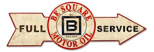 Full Service Be Square Motor Oil 32 x 11
