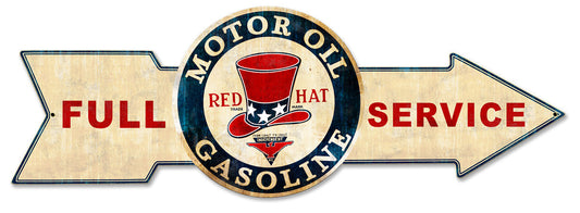 Full Service Red Hat Gasoline 32 x 11
