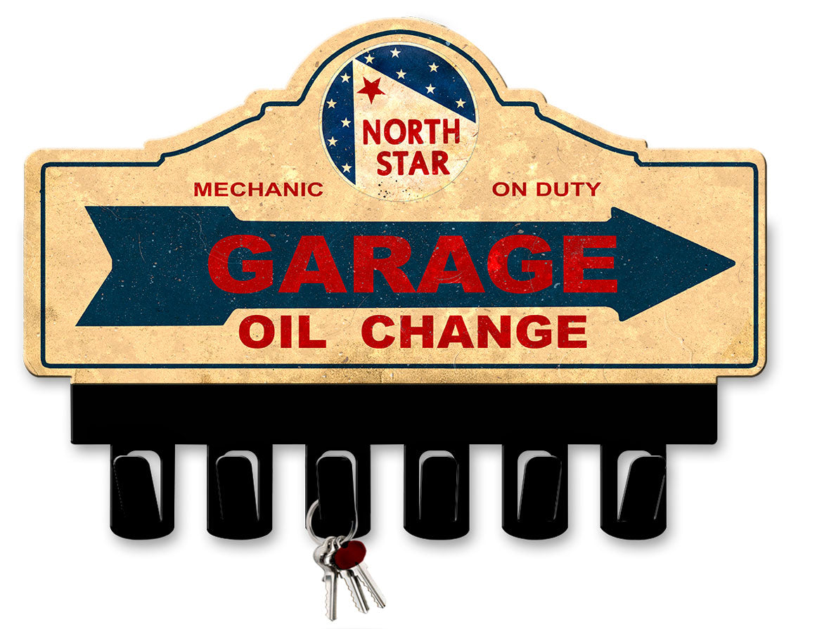 North Star Gasoline Key Hanger 14 x 10