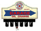 Red Crown Gasoline Key Hanger 14 x 10