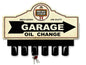 White Rose Gasoline Key Hanger 14 x 10