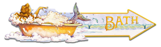Mermaid Bath 28 x 7