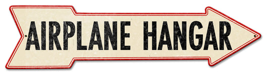 Airplane Hangar Arrow 30 x 7