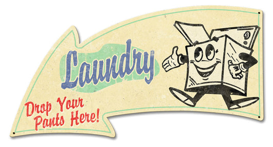 Laundry Arrow 26 x 14