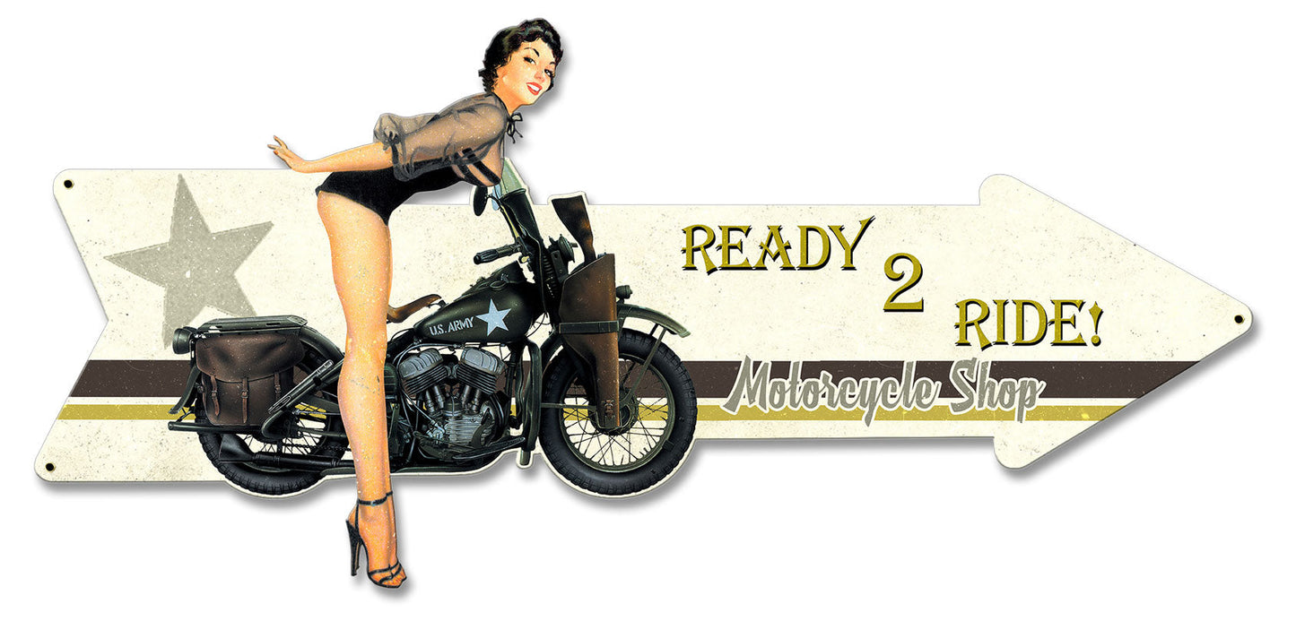 Ready 2 Ride Motorcycle Shop 26 x 12
