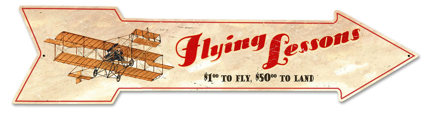Flying Lessons Arrow 34 x 8