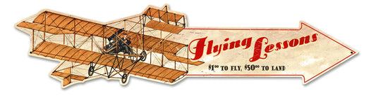 Flying Lessons Plane Arrow 31 x 7