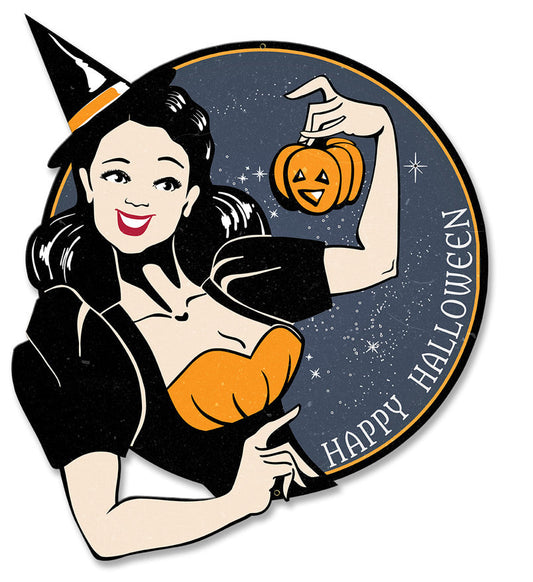 Witch Happy Halloween 17 x 14