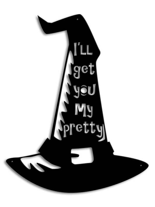 Witch'S Hat I'Ll Get You 14 x 17