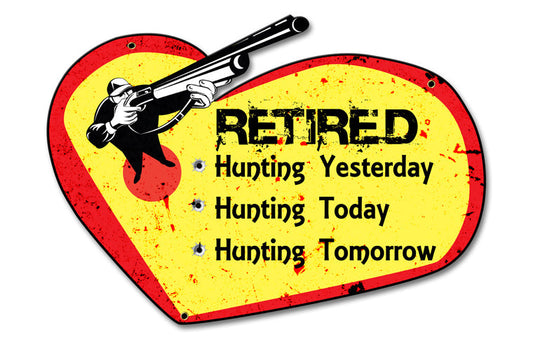 Retired Hunting Yesterday 20 x 12