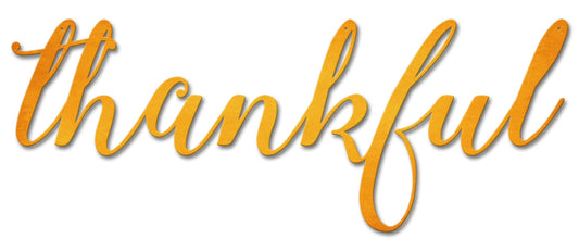 Thankful 30 x 12