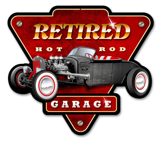 Retired Hot Rod Garage 15 x 14