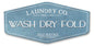Wash Dry Fold Laundry Co 23 x 10
