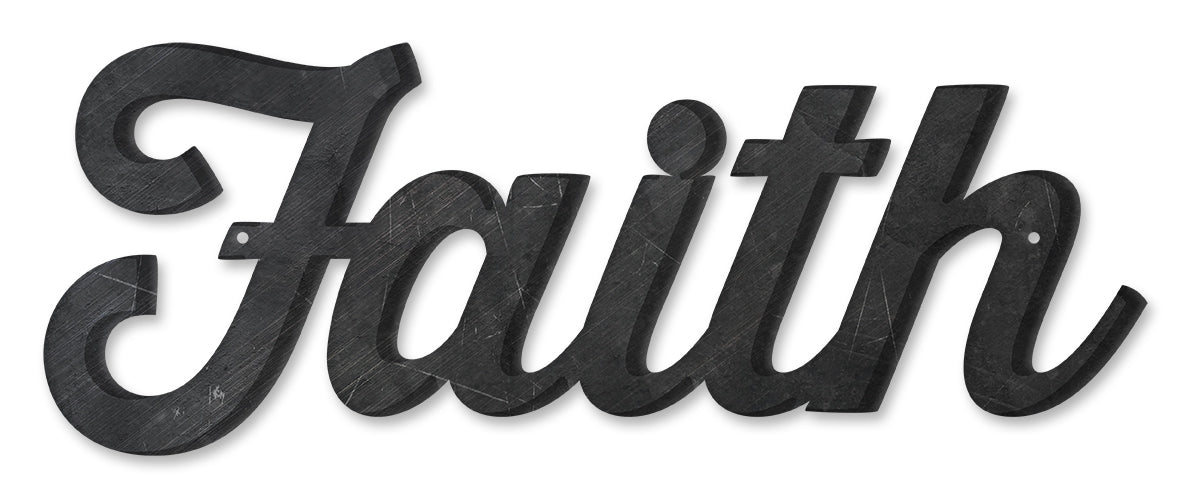 Faith 16 x 6