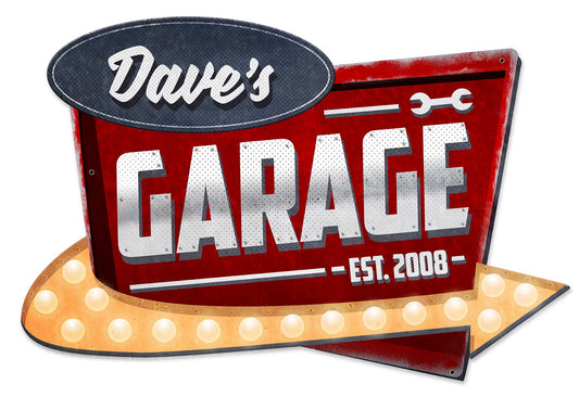 Garage Personalized 24 x 16