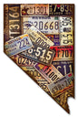 Nevada License Plates 10 x 16