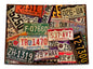 Colorado License Plates 15 x 11