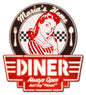 Mom'S Home Diner Personalized 15 x 17