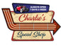 Speed Shop 3 D Personalized 23 x 15