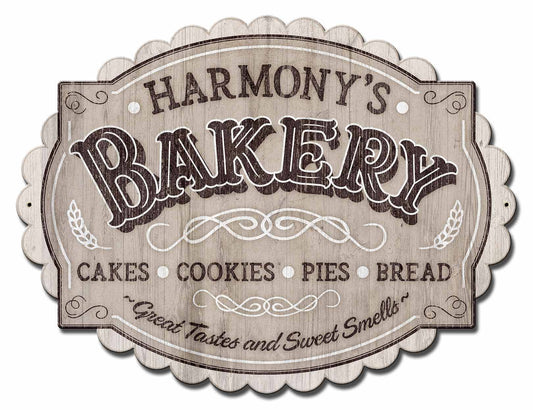 Bakery Personalized 21 x 16