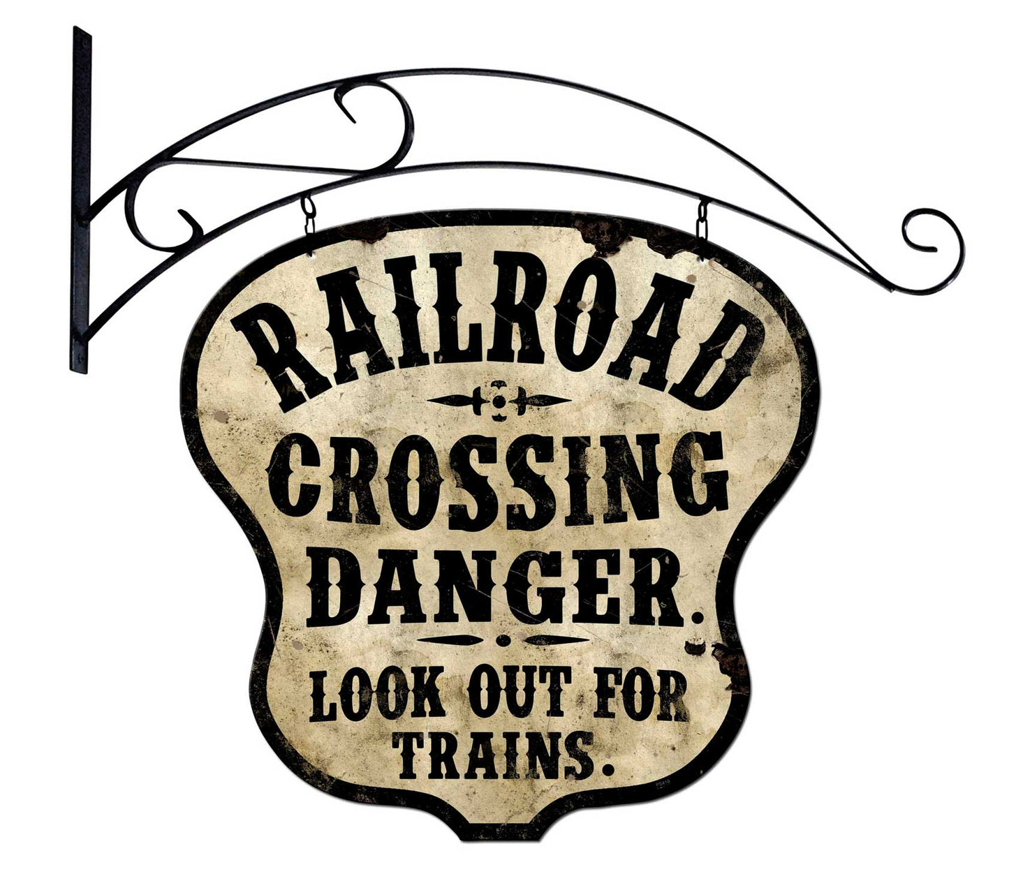 Railroad Crossing Double-Sided 24 x 24