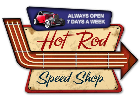 Hot Rod Speed Shop 23 x 15